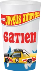 gobelet Anniversaire voiture weels