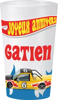 gobelet Anniversaire Voiture Weels