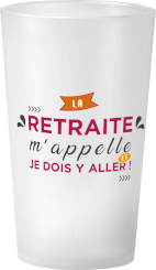 gobelet La retraite m'appelle