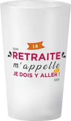 gobelet La retraite m'appelle