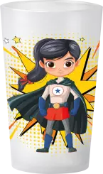 gobelet Anniversaire SuperHero Fille