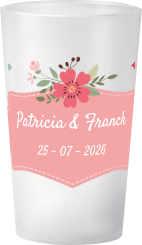 gobelet Mariage Patricia & Franck