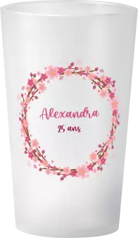 gobelet Anniversaire Cerisier Couronne