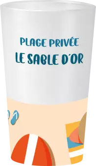 gobelet Plage Privée / Paillote