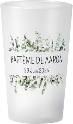 gobelet Cadre Feuillage Vert