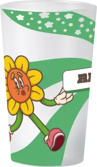 gobelet Anniversaire Hippie Vert