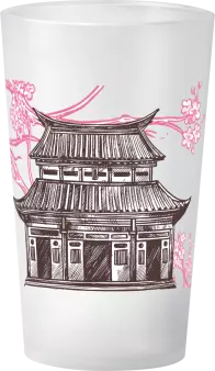gobelet Anniversaire Temple Japonais