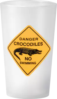 gobelet Anniversaire Danger Crocodiles