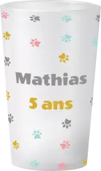 gobelet Anniversaire Pattes de Chien