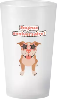 gobelet Anniversaire Chien