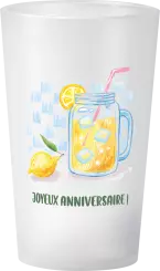 gobelet Anniversaire Boisson Citron