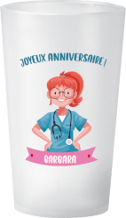 gobelet Anniversaire Infirmière