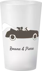 gobelet Mariage Voiture & Empreintes