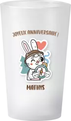 gobelet Anniversaire Lapin Voyageur