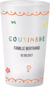 gobelet Cousinade Couleurs