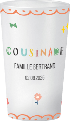 gobelet Cousinade Couleurs