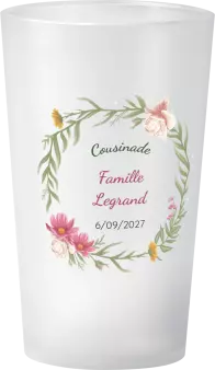 gobelet Cousinade Couronne Florale