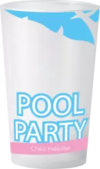 gobelet Pool Party Flamant Rose