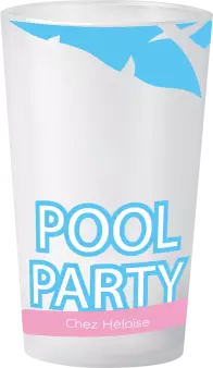 gobelet Pool Party Flamant Rose