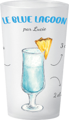 gobelet Recette Cocktail Blue Lagoon