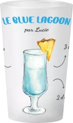 gobelet Recette Cocktail Blue Lagoon