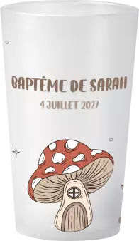 gobelet Baptême Champignon
