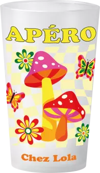 gobelet Apéro Hippie Champignon