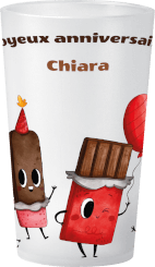 gobelet Anniversaire Chocolat