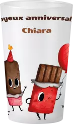 gobelet Anniversaire Chocolat