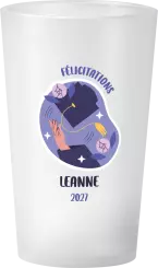 gobelet Félicitations Diplôme