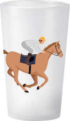 gobelet Equitation cheval de course