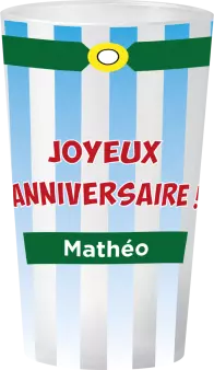gobelet Anniversaire Inspiration Obelix