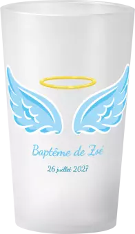 gobelet Baptême Ailes D'Ange