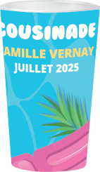 gobelet Cousinade Piscine