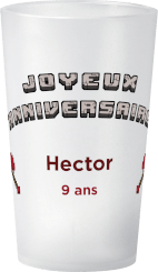 gobelet Anniversaire Inspiration Minecraft