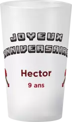 gobelet Anniversaire Inspiration Minecraft