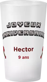 gobelet Anniversaire Inspiration Minecraft