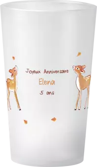 gobelet Anniversaire Biche
