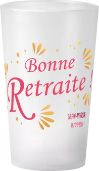 gobelet Bonne Retraite Éclat
