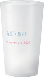 gobelet Gender Reveal Biche