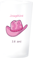 gobelet Anniversaire Western Rose