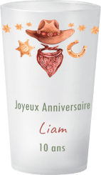 gobelet Anniversaire Western