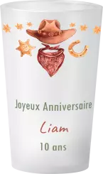 gobelet Anniversaire Western