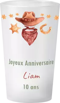 gobelet Anniversaire Western