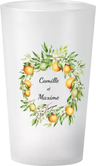 gobelet Mariage Feuillage & Citrons