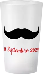 gobelet Mariage Moustache & Bouche