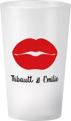 gobelet Mariage Moustache & Bouche