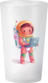 gobelet Anniversaire Astronaute Fille