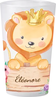 gobelet Naissance Lion