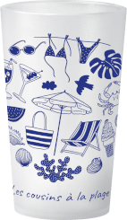 gobelet Cousinade A La Plage